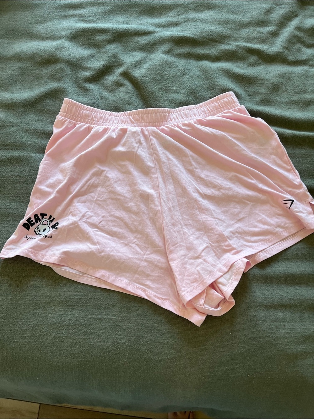 Gymshark Light Pink Women's Athletic Shorts